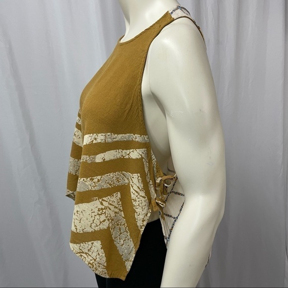 Free People Touch of Love Side Tie Tank Top, Size XS - Picture 3 of 8